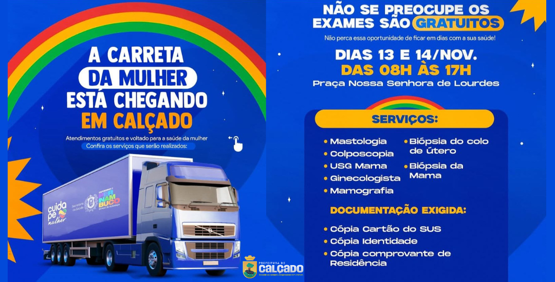 Calçado promove ação de saúde da mulher com atendimento itinerante