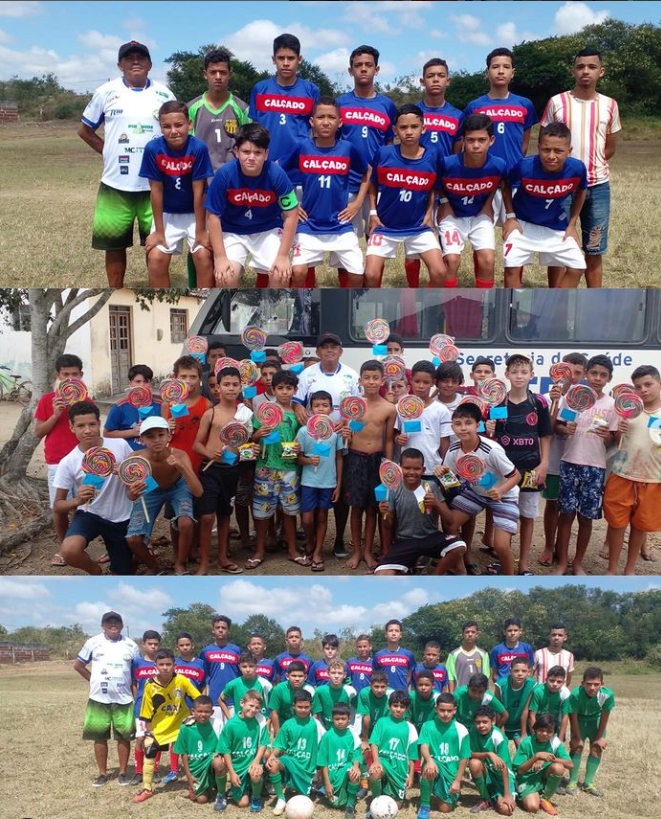 SEMAS realiza ação do Dia das Crianças com atletas da Escolinha Revelação Jovem