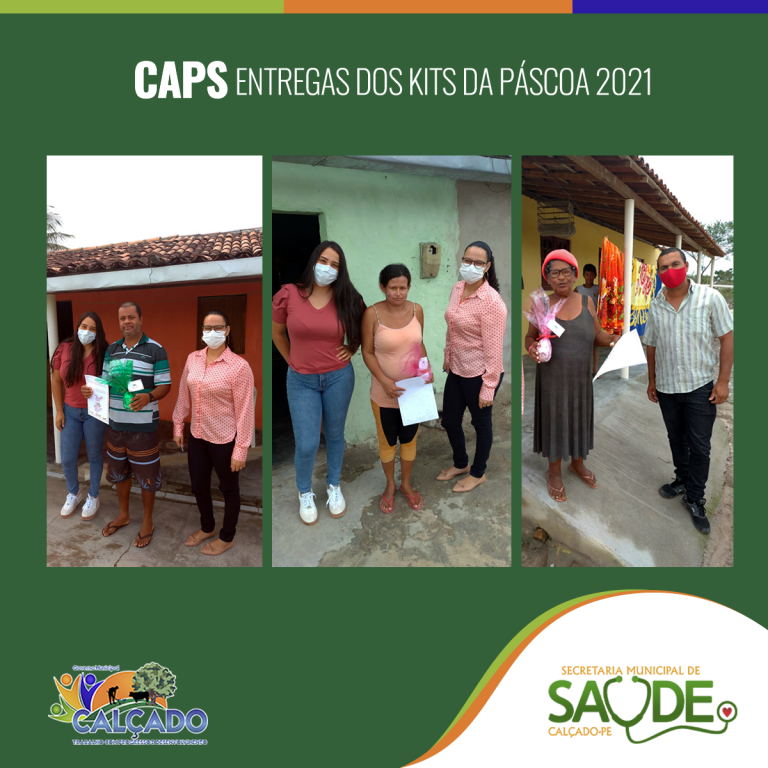 Entregas dos kits de Páscoa – CAPS