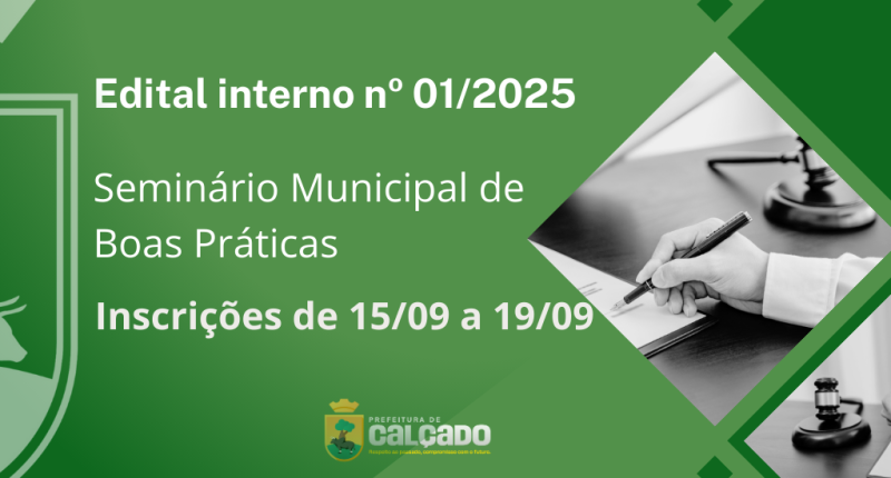 Calçado promove Seminário Municipal de Boas Práticas para fortalecer experiências pedagógicas