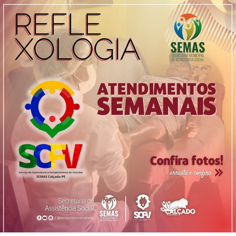 Reflexologia Semanal Promovida pelo SCFV de Calçado Oferece Momentos de Relaxamento aos Idosos
