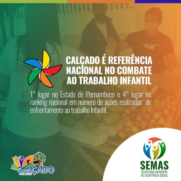 Calçado se destaca nacionalmente em ações de combate ao trabalho infantil