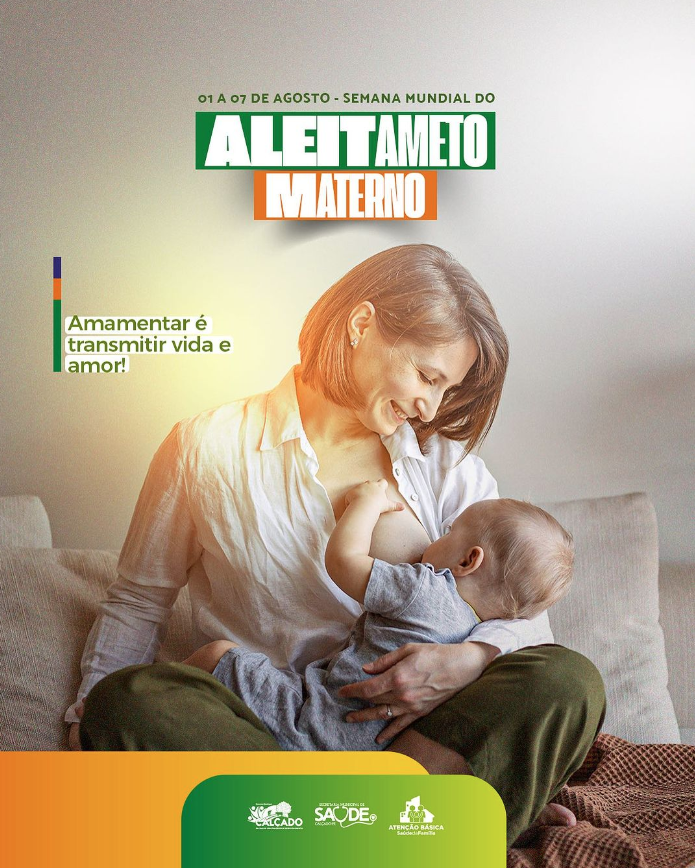 Semana Mundial de Aleitamento Materno reforça importância da amamentação