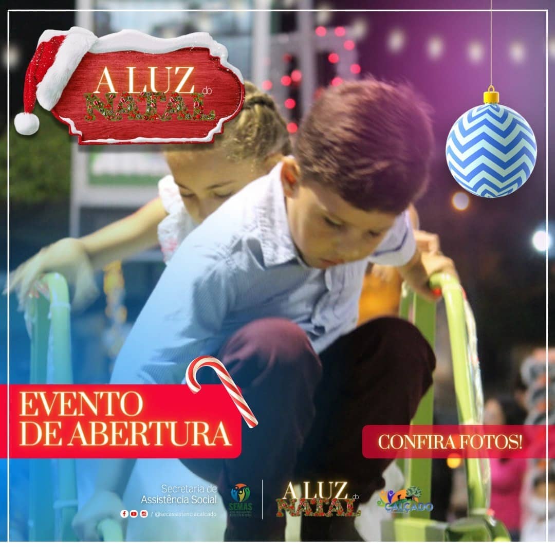 Calçados Dá Início às Celebrações de Natal com Evento Oficial na Praça Nossa Senhora de Lourdes