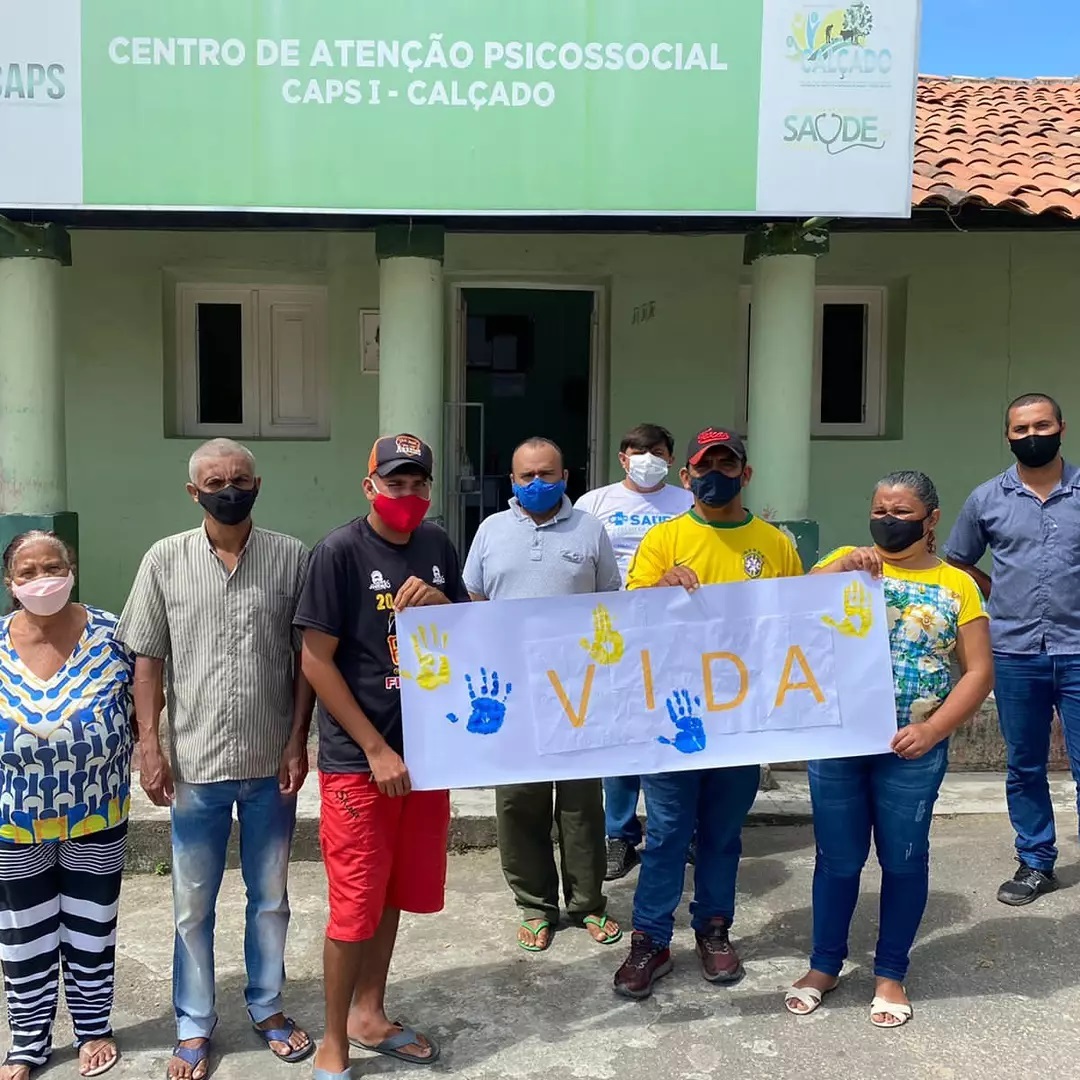 CAPS de Calçado Promove Atividades do Setembro Amarelo com Foco na Valorização da Vida