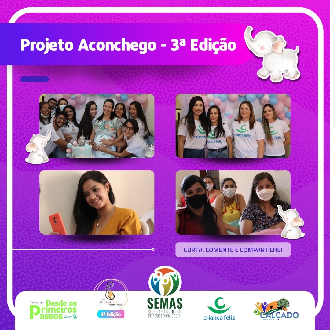 Programa Criança Feliz realiza terceira edição do Projeto Aconchego em Calçado