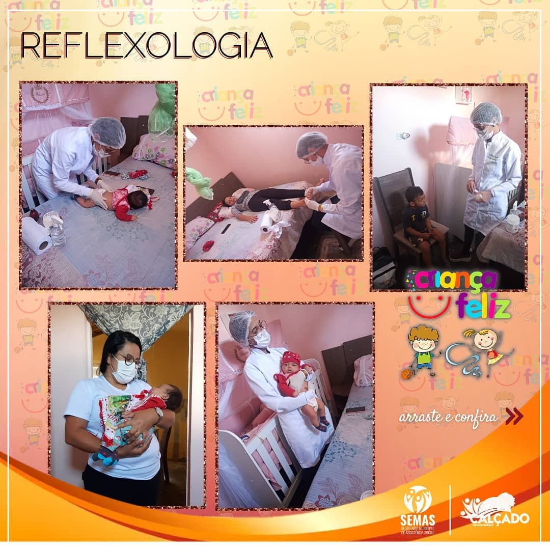 Serviços de Convivência e Criança Feliz de Calçado Realizam Sessões de Massagem para Gestantes, Bebês e Idosos