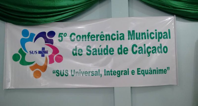 5ª Conferência Municipal de Saúde de Calçado