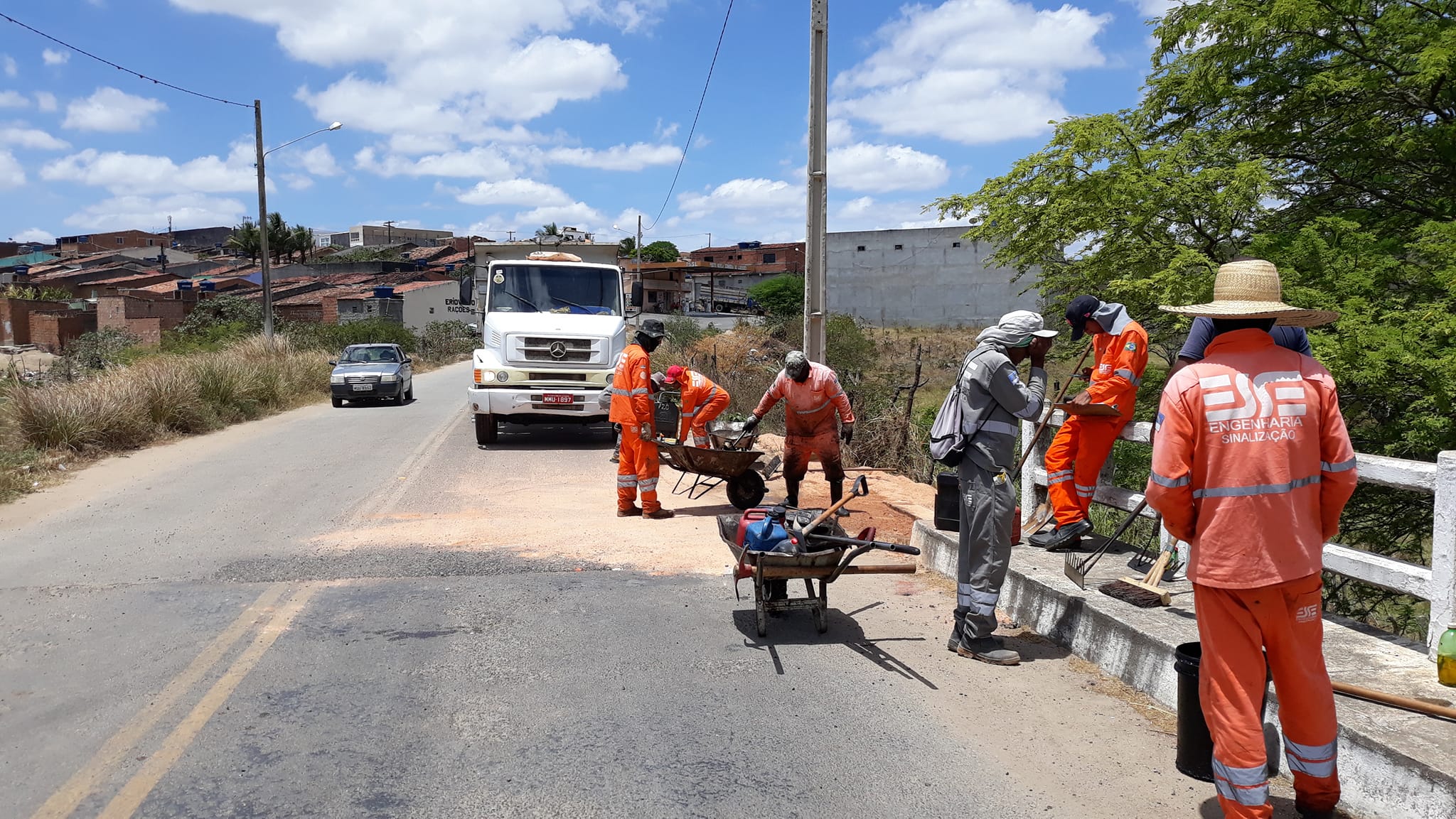 Governo de Pernambuco Inicia Recapeamento Asfáltico da PE-158 em Calçados
