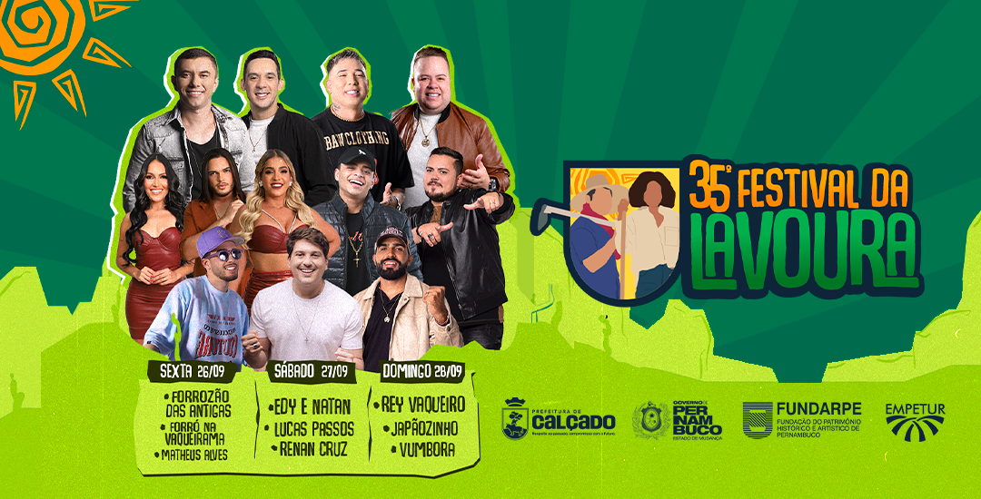 Calçado divulga programação do 35º Festival da Lavoura, que ocorrerá de 26 a 28 de setembro