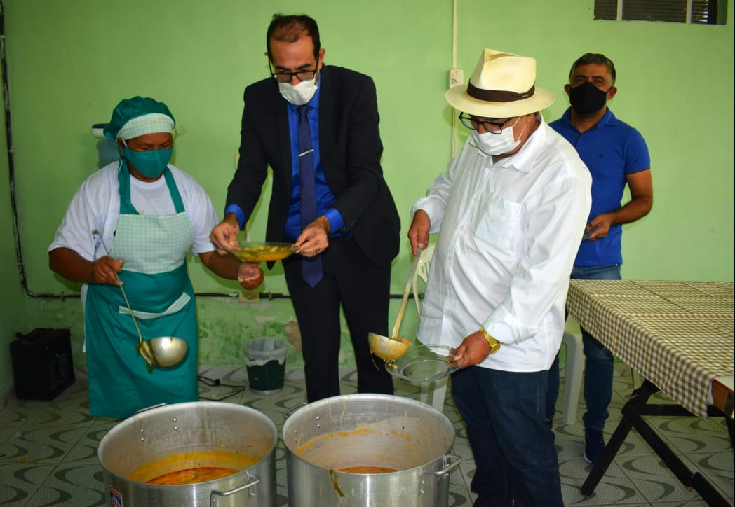 Prefeitura de Calçado inicia Projeto Cozinha Solidária