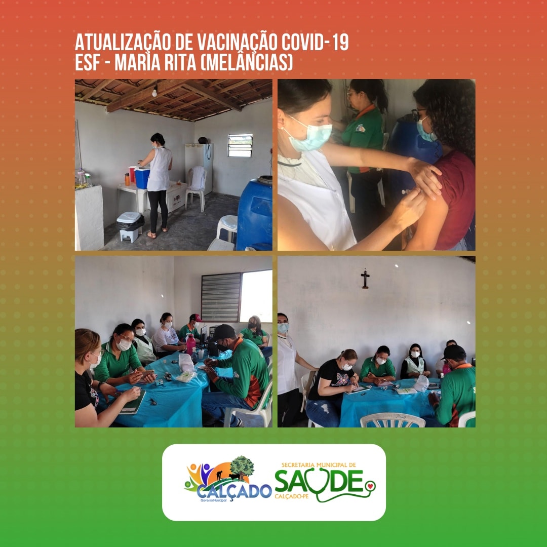 ESF Maria Rita realiza atualização da vacinação contra a Covid-19 no Sítio Marrecas