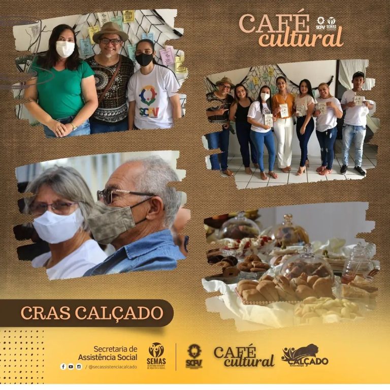 Café Cultural Marca Retomada das Atividades Presenciais com Idosos em Calçado