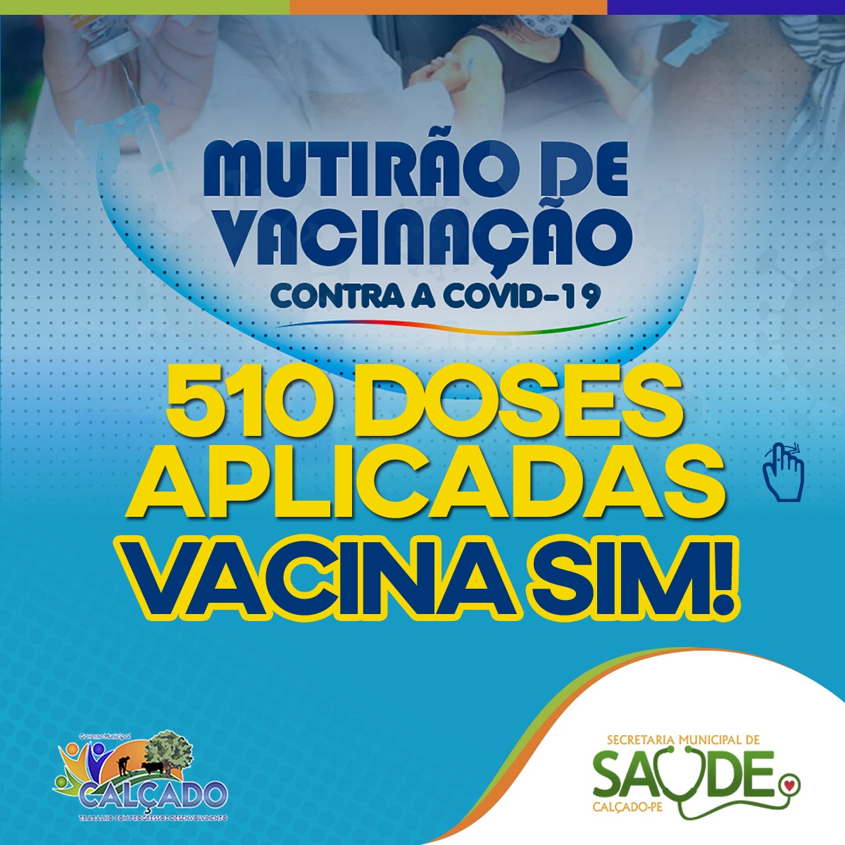 Mutirão de vacinação reforça cuidados e prevenção contra a Covid-19