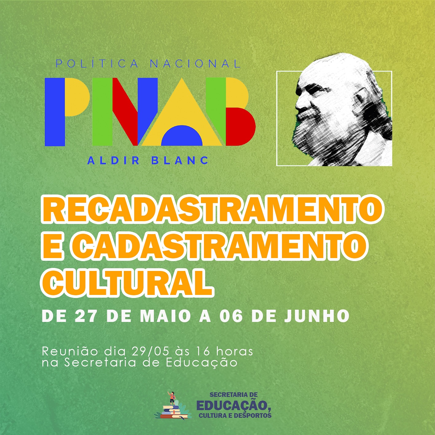 Calçado reúne classe artística para apresentação das ações da Lei Aldir Blanc 2