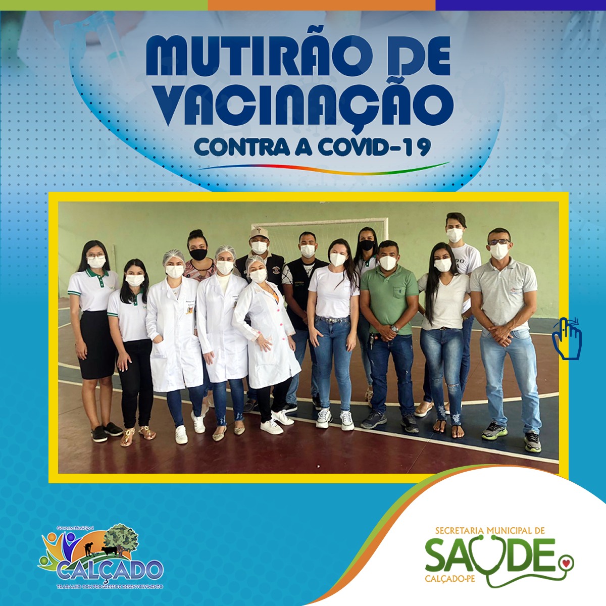 Mutirão de vacinação reforça cuidados e prevenção contra a Covid-19