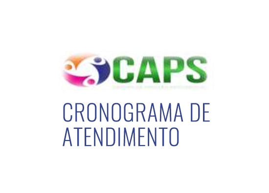 Cronograma de Atendimento CAPS – Fevereiro 2020
