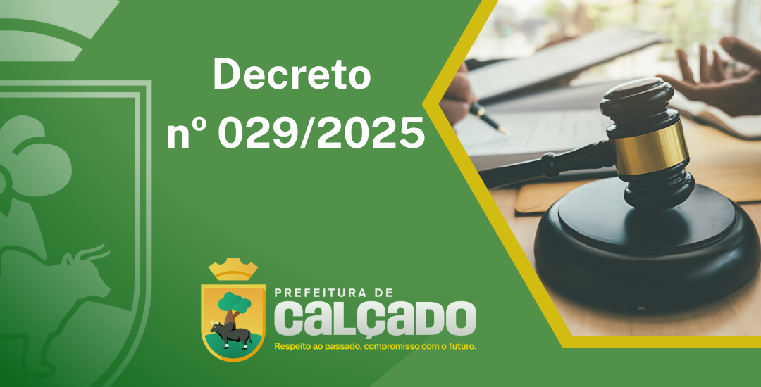 Calçado decreta ponto facultativo municipal em 8 de setembro de 2025