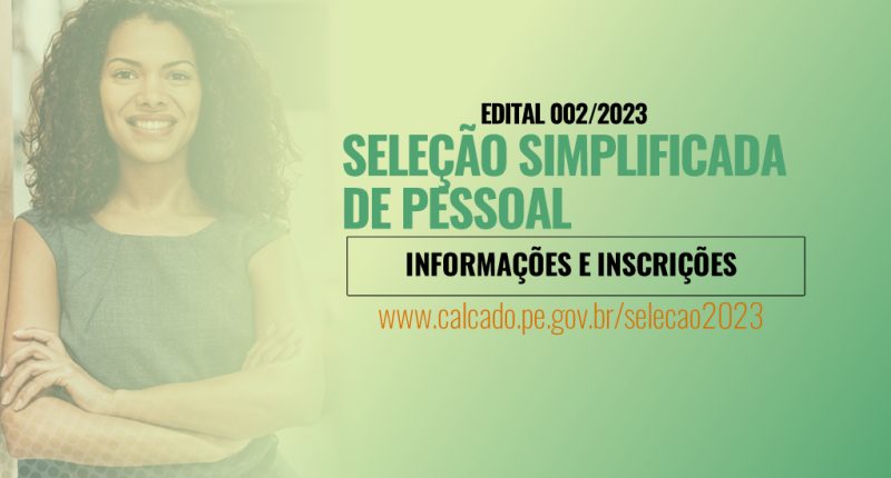 Prefeitura de Calçado abre processo seletivo para contratação temporária