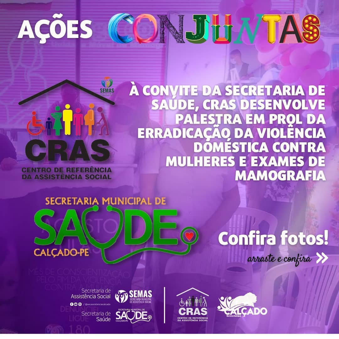 Ações Integradas de Saúde e Assistência Social em Calçado