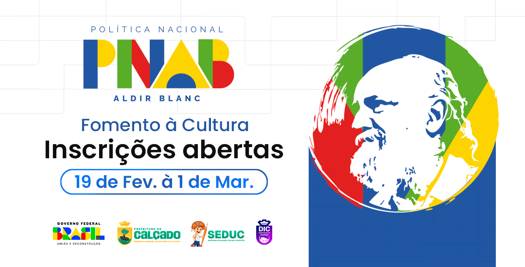 Calçado lança edital para seleção de 45 projetos culturais pela Lei Aldir Blanc 2