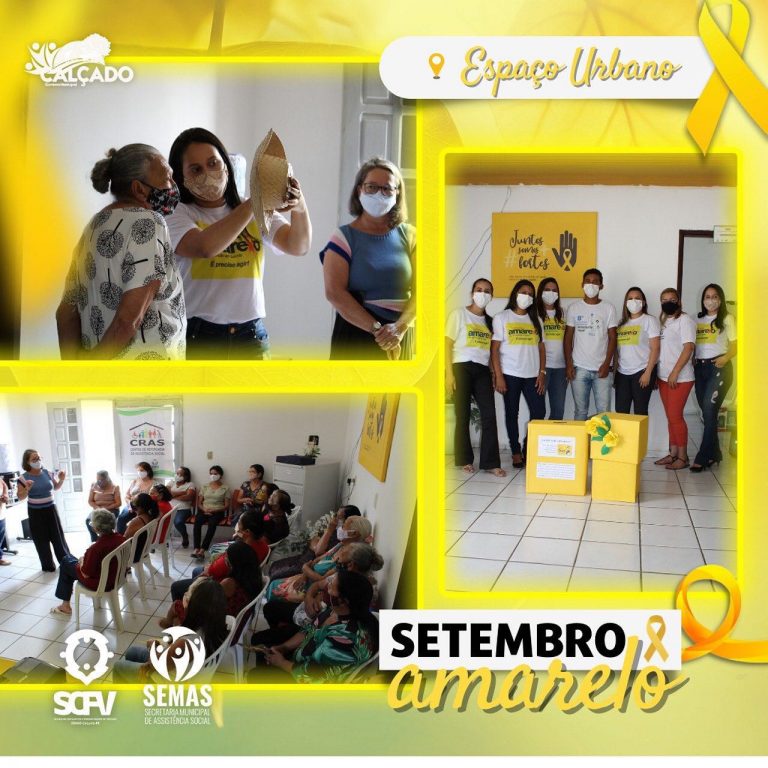 Calçado Realiza Palestras com Idosos em Alusão ao Setembro Amarelo