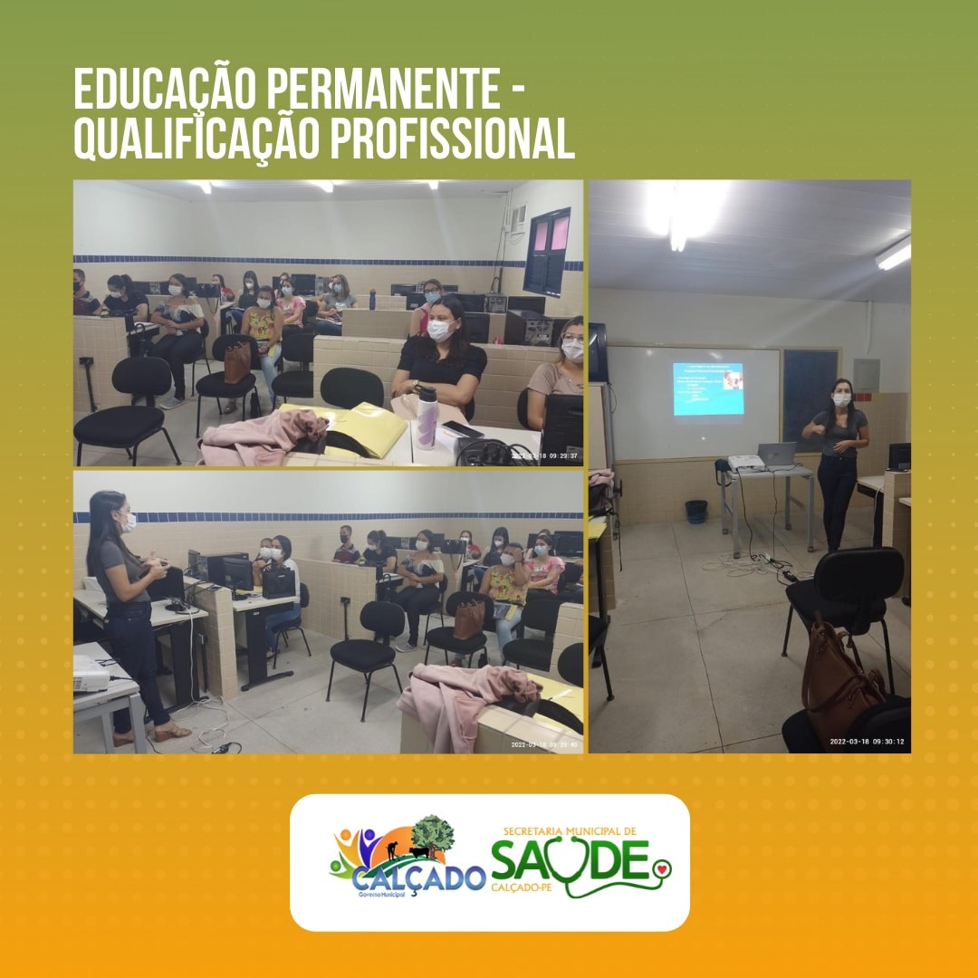 Profissionais de enfermagem participam de curso de atualização em Sala de Vacina em Calçado