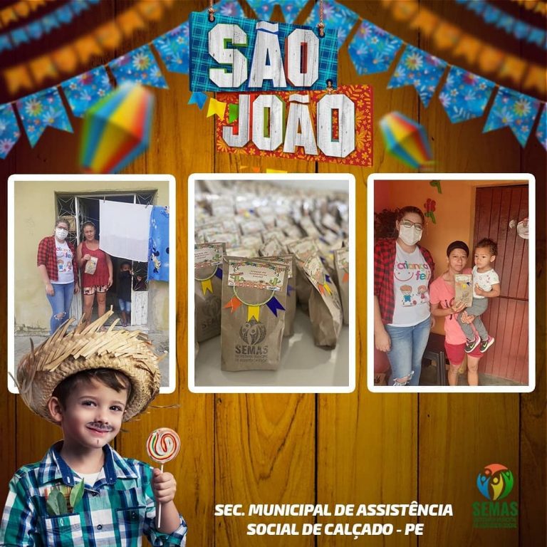 Secretaria de Assistência Social realiza ações do projeto “Arraiá Dentro de Casa”