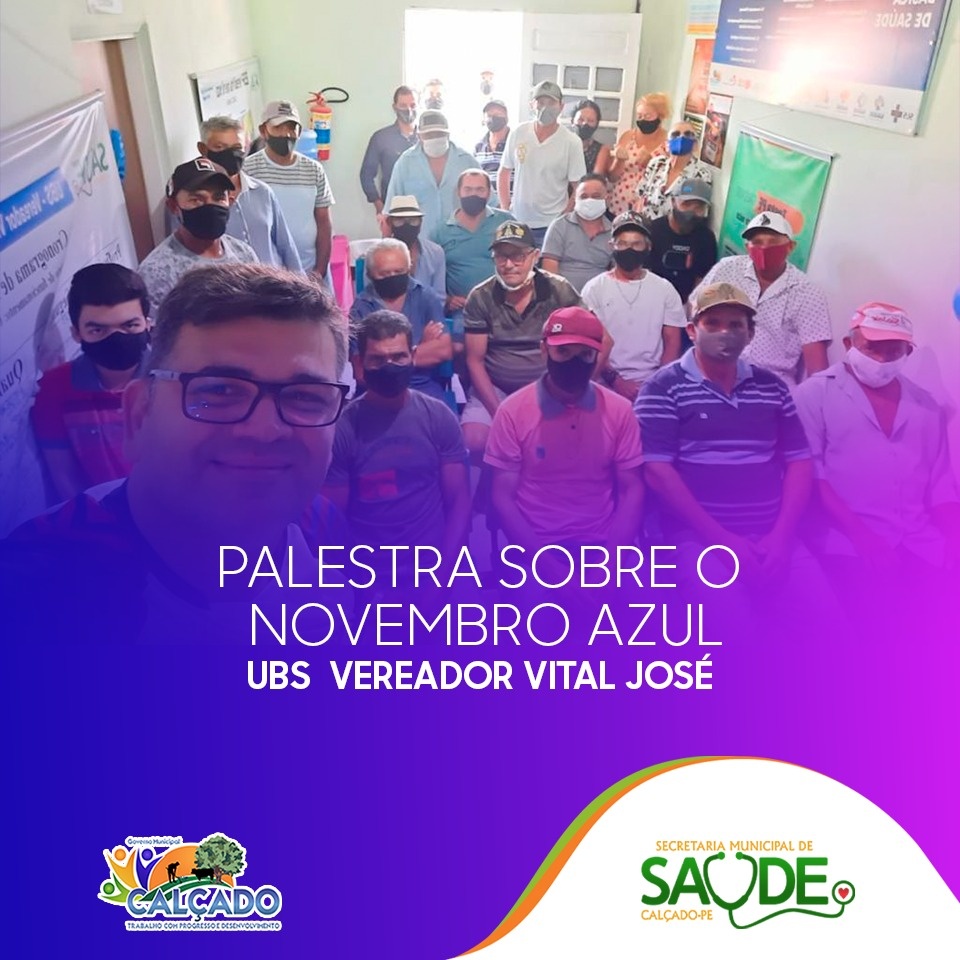 Novembro Azul: UBS Vital José Realiza Ações de Prevenção ao Câncer de Próstata