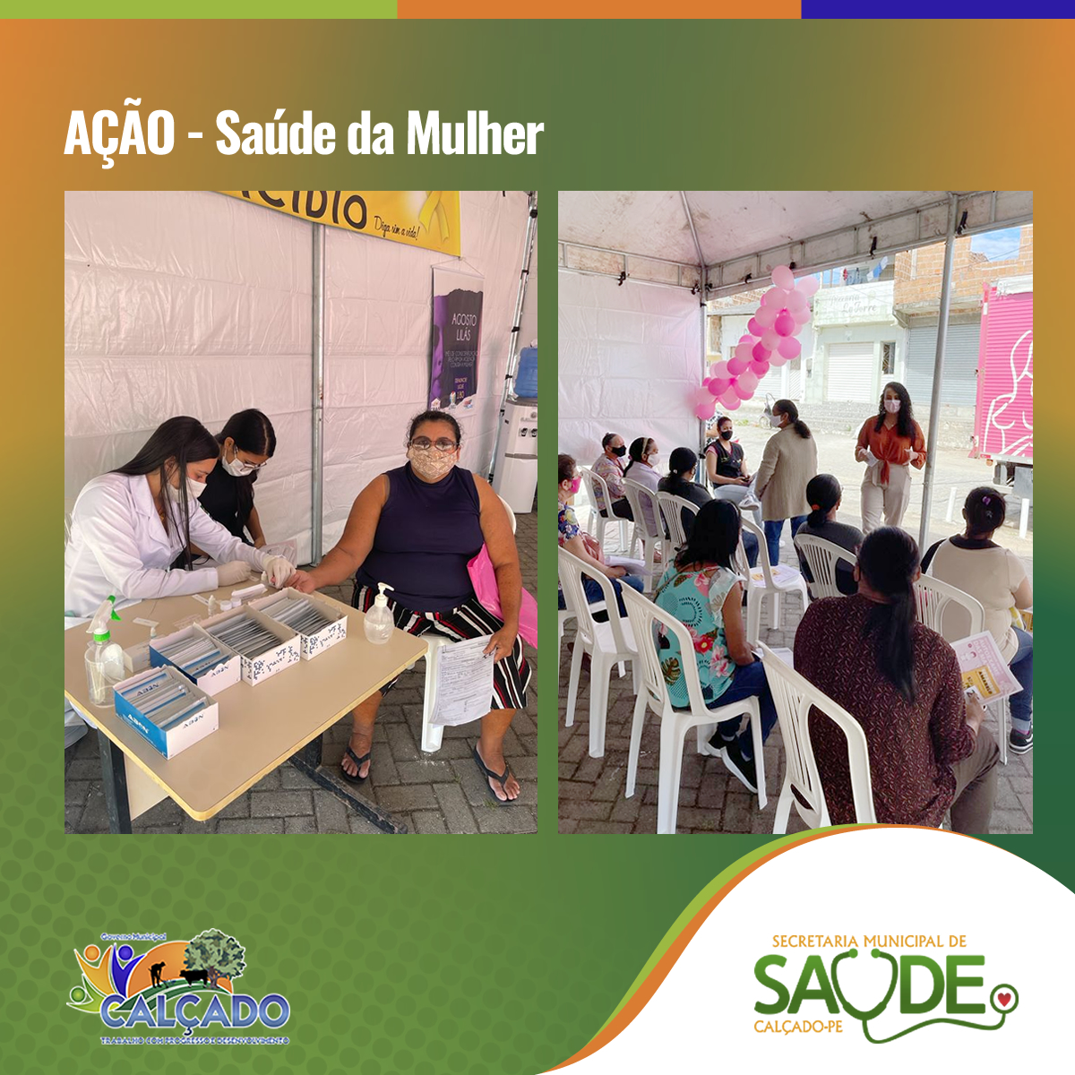 Calçado realiza ações integradas em prol da saúde da mulher